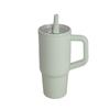 Popular 710ml Insulated Stainless Steel Water Bottle with Straw Lid & Handle