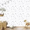 Delicate pastel stars wallpaper for living room and bedroom 50x1000