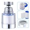 Faucet Water Filter | 360-Degree Rotating Faucet Water Filter, Faucet-Mounted Filter, Kitchen Sink Water Filter | Removes Heavy Metals and Hard Water