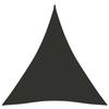 VidaXL Sun Sail Triangular Oxford Fabric 5x6x6 M Anthracite