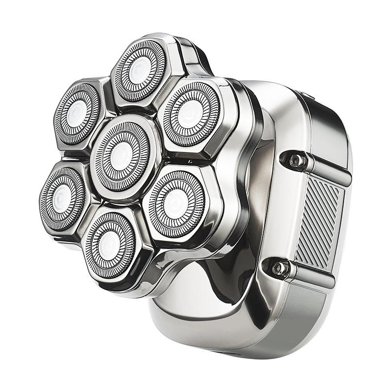 

Электробритва «пять в одном» перезаряжаемая водонепроницаемая бритва многофункциональный триммер для тела триммер для волос на лице головка для бритья