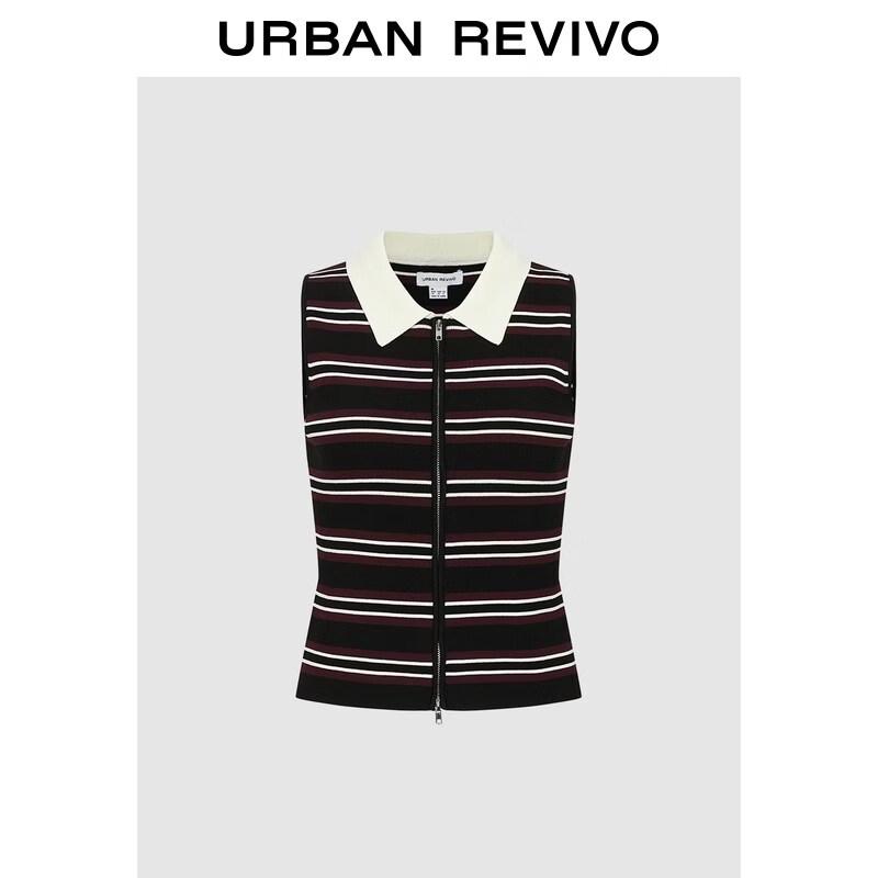 UR 2026 Women s Colorblock Striped Knit Cardigan S