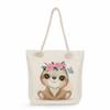 Multifunctional Cute animals  Printed Thick Rope Shoulder Beach Bag 7586 KTB