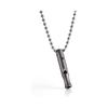 KeyUnity Titanium Whistle with Necklace, KA22, Loud Sound, Lightweight, Durable, Bear Scare, Emergency Whistle, Emergency Supplies, Bear Whistle, Moun