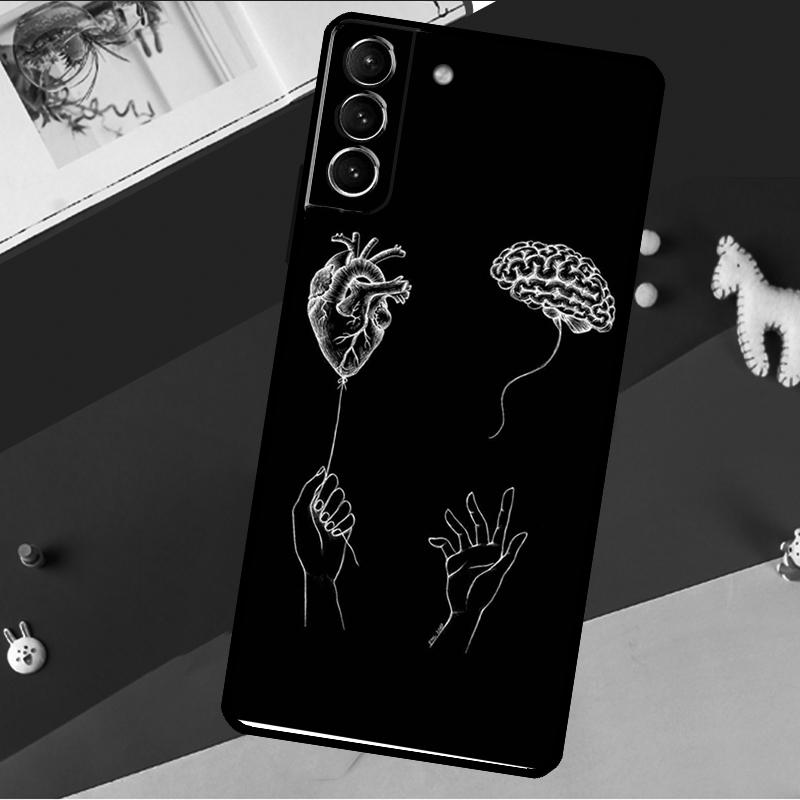 Medical Human Organs Brain Funda For Samsung Galaxy S26 S25 S24 S21 S22 S23 Ultra S10 Plus S20 FE S25 FE Phone Case