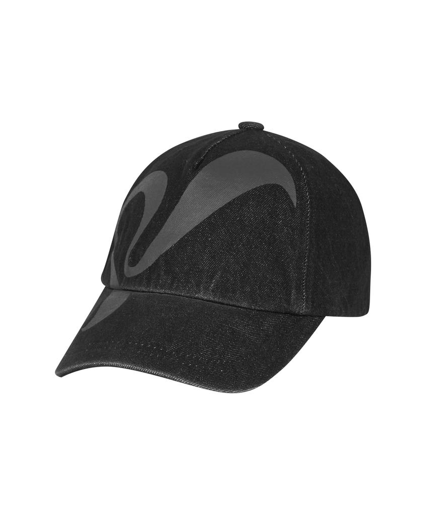 LUVISTRUE Curved L Ballcap(Black)
