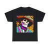 Skeleton T Shirt Aztec Southwestern Cowboy Skull Scary Day of the Dead Halloween