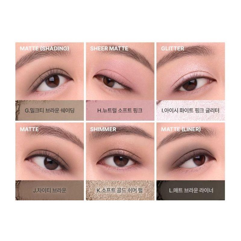 3CE - NEW TAKE Series 12-Color Eyeshadow Palette - Pink Journey