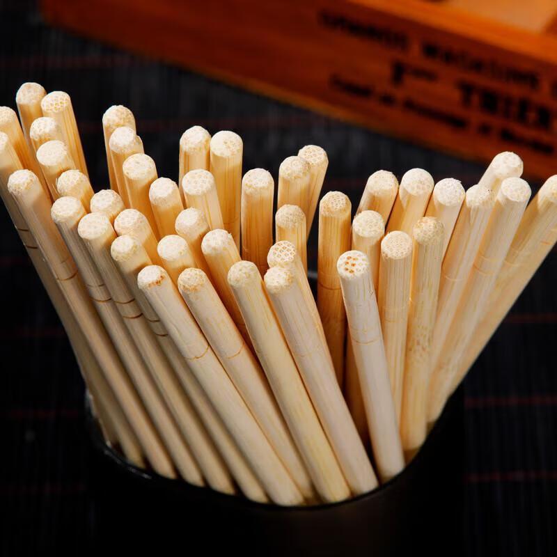 JingJingRS Natural Bamboo Disposable Chopsticks