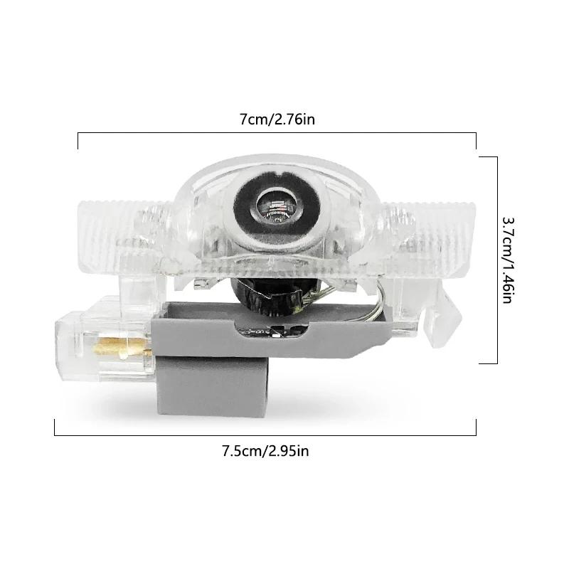 GR SPORT Logo Light For Toyota GAZOO Racing Car Door Light For Toyota AE86 GT86 Mark X Reiz GR SPORT Toyota LED Courtesy Light