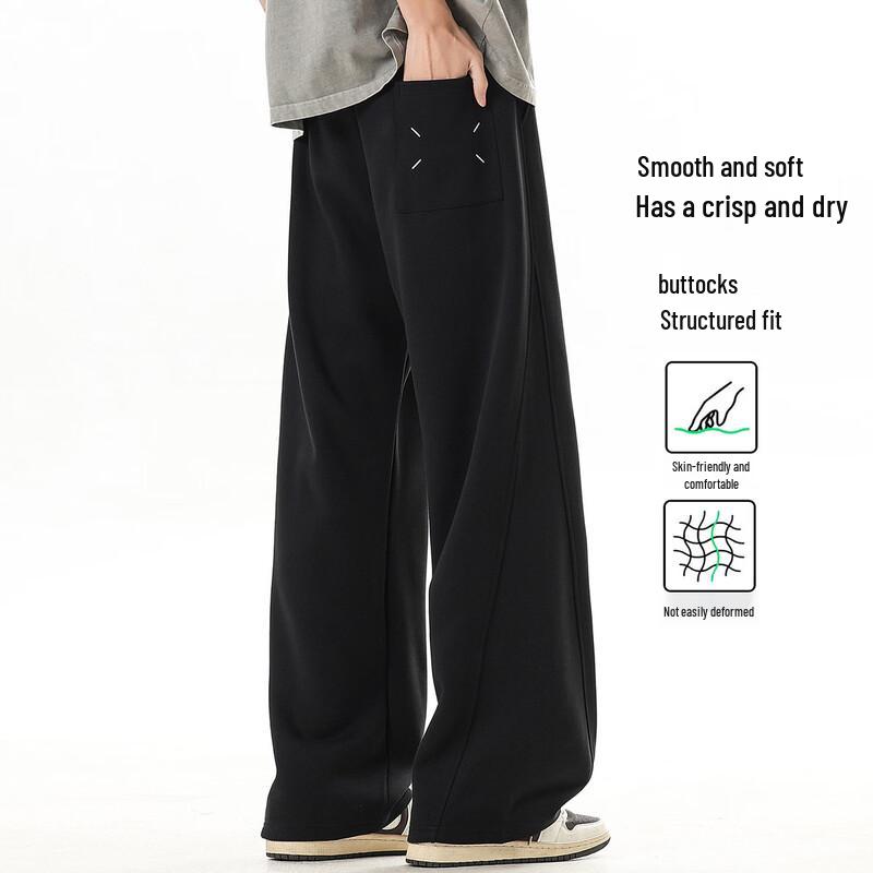 Baleno Men's Trendy Curved-Cut Casual Pants