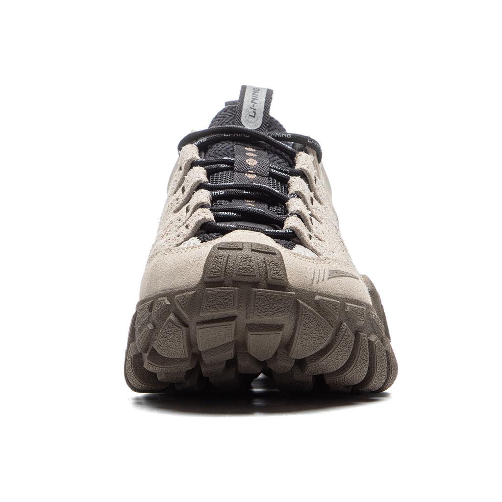 Li Ning Sand Dune Retro Thick Sole Comfortable Shock Absorption Non-Slip Wear-Resistant Breathable Low-Top Casual Shoes Women sneaker AGCU436-1