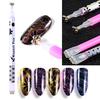 Mtssii Nail Art Flower Cat Eye Magnet Pen Strip Magical Stick DIY 3D Magnetic UV Gel Polish