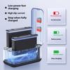 Intelligent Battery Charger Box Storage Compartment for 360 X5 Camera Multi Layer Protections Safe Charging