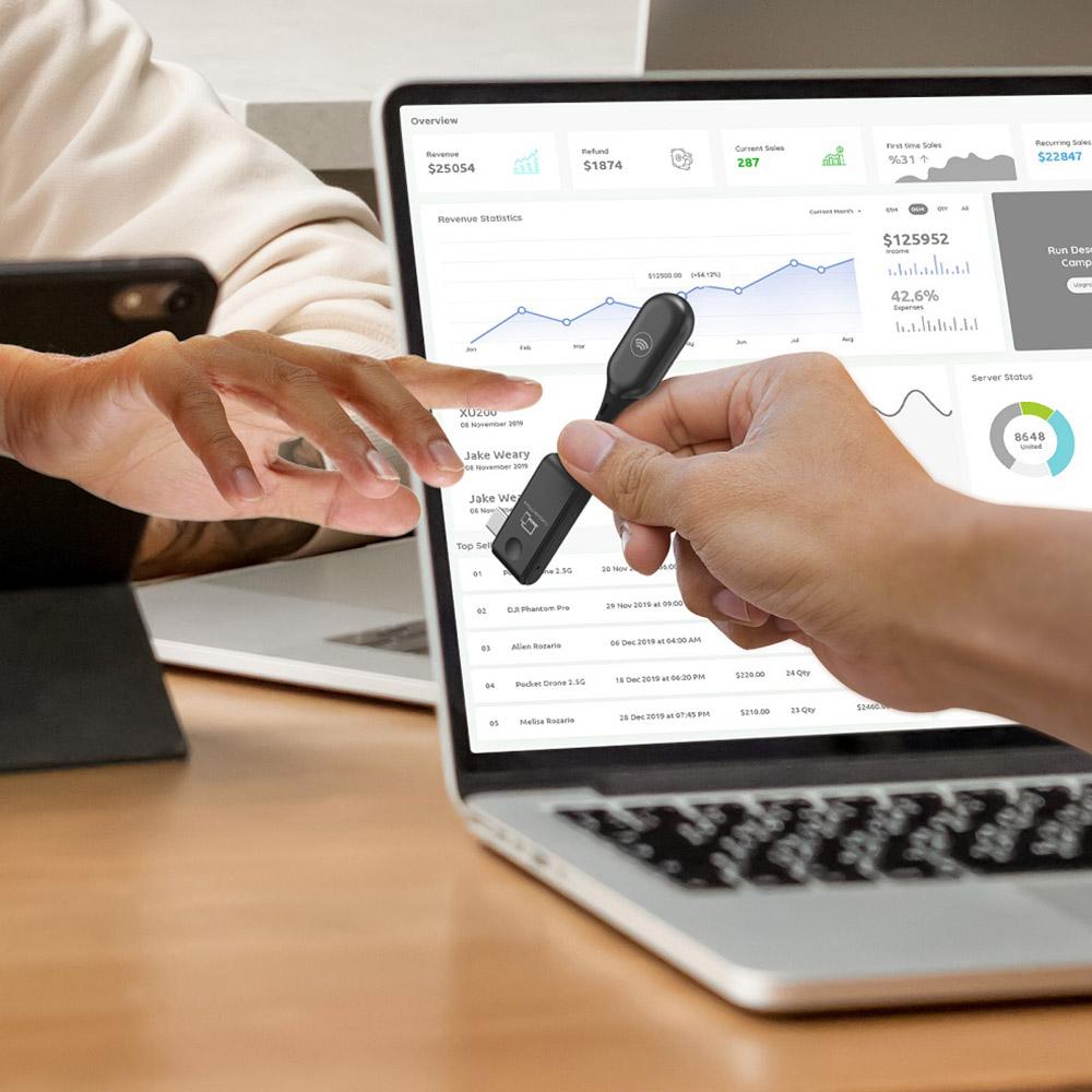 MINIX C1 USB-C To HDMI Wireless Dongle, 165ft/50m Transmission, Plug and Play, Compatible with iPhone 15