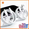 Xiaomi 35W Quality USB Charger Cable for iPhone 14 8 7 6S Plus 13 12 Pro XS Max XR SE Fast Charging Cord Data Sync Line 1m 1.5m 2m