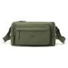 Minimalist Men's Crossbody Bag with Multiple Zipper Compartments for Urban Lifestyle