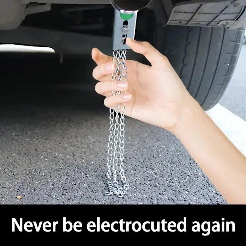 Anti Static Belt Electrostatic Galvanized Iron Chain For Car Vehicle SUV Safe Ground Wire Strap Safe Driving Car Accessories