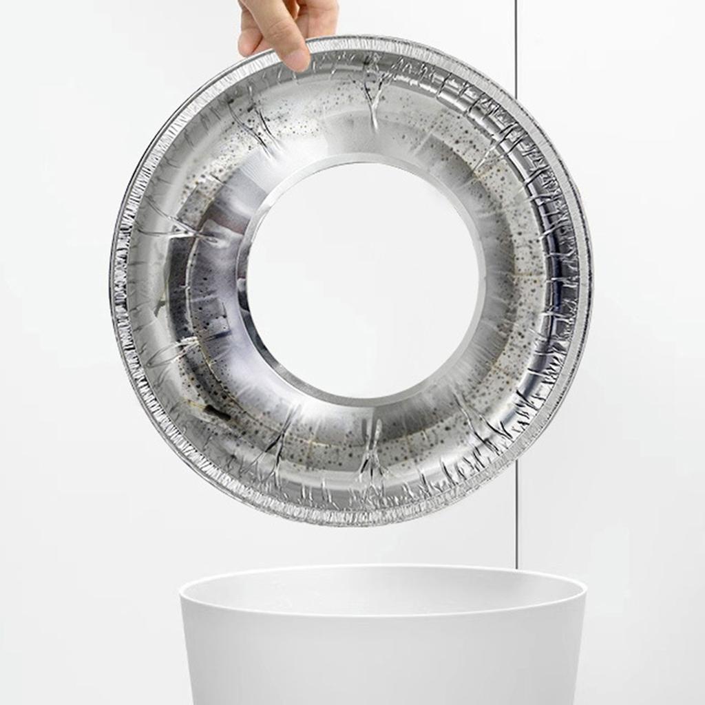 Stove Top Covers Aluminum Foil Liners Square/Round Stove Burner Covers Range Protectors for Kitchen Gas Range Top