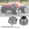 17mm Wheel Hex Hubs Adapter Nut Anti Dust Cover for HSP HOBAO TEAM C 1 8 RC Car(Titanium Color)