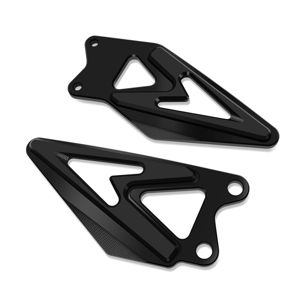 Motorcycle Footrest Heel Guard Cove Rearsets Foot Rest Peg Protector For ZX6R ZX 6R ZX-6R 636 2019-2025 2024 2023