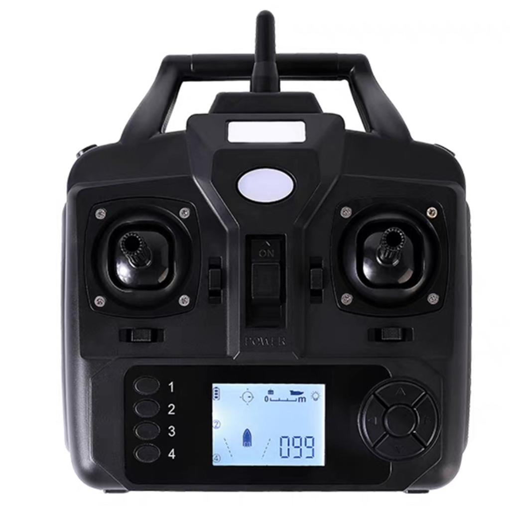 Bait Boat with LED Night Light 500M Long Distance Remote Control 4.4LBS Load Capacity for Fishing With GPS 5200MAH
