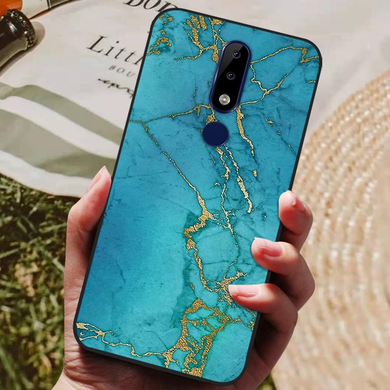 For Nokia 3.1 Case Silicon Back Cover Phone Case For Nokia 3.1 Cases Soft bumper Funda for Nokia3.1 Bag Protective Coque