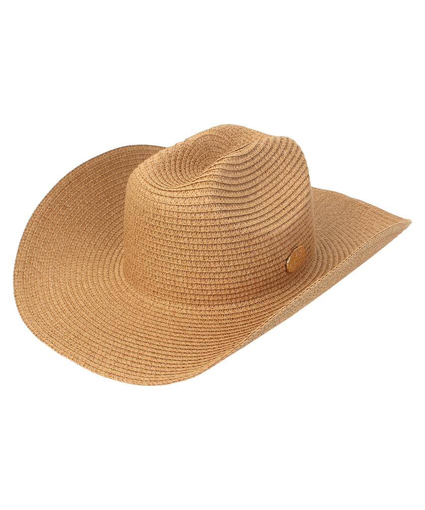 Yunibeosyeolkemiseuteuli Cowboy Beige Summer Fedora Cowboy Hat