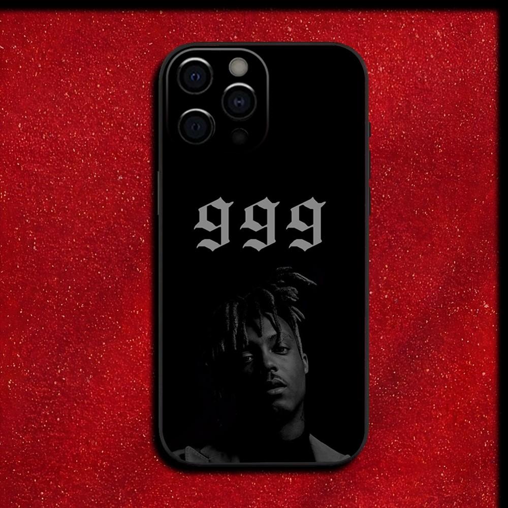 

Rapper 999 J-Juice W-WRLD Phone Case For iPhone 16,15,14,13,12,11,Pro,X,XS,Max,XR,Plus,Mini Soft Black Cover iPhoneXSMAX