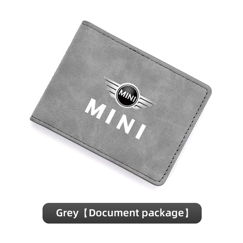 Car Driver License Wallet ID Credit Card Holder Accessories For MINI WORKS One Cooper JCW Countryman Clubman Cabrio Paceman F60 Gzpxv22
