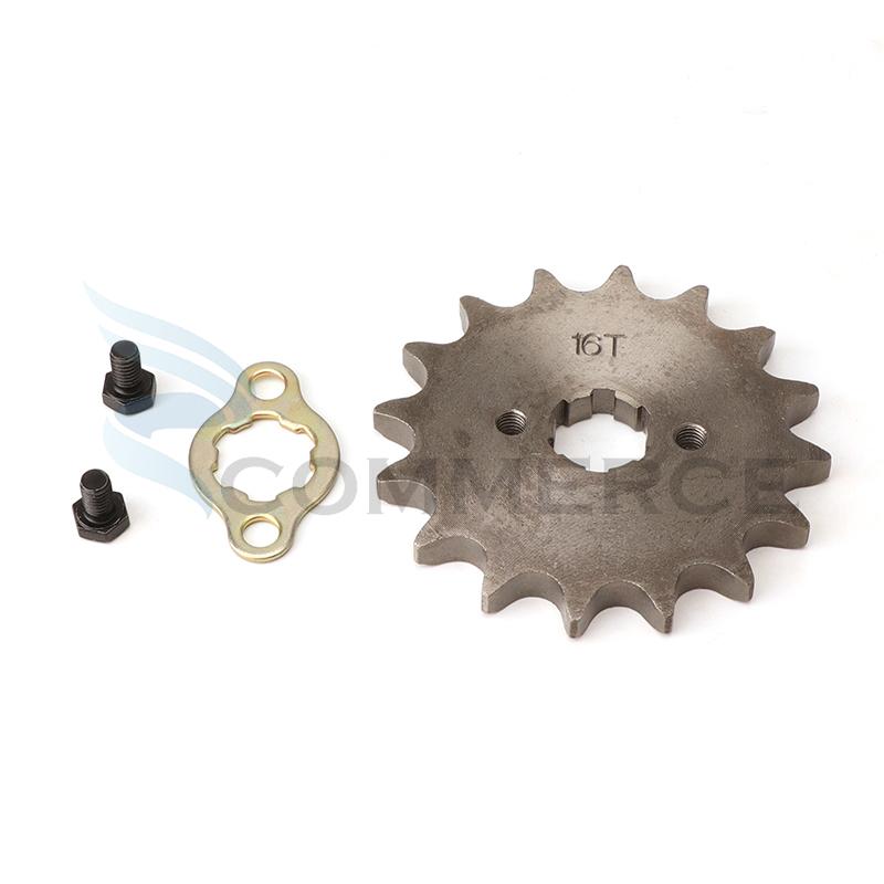 530# 20mm Front Engine Sprocket for Dirt Bike Sprocket 10 11 12 13 14 15 16 17 18 19 20 21 Teeth ATV Quad Buggy Motorcycle