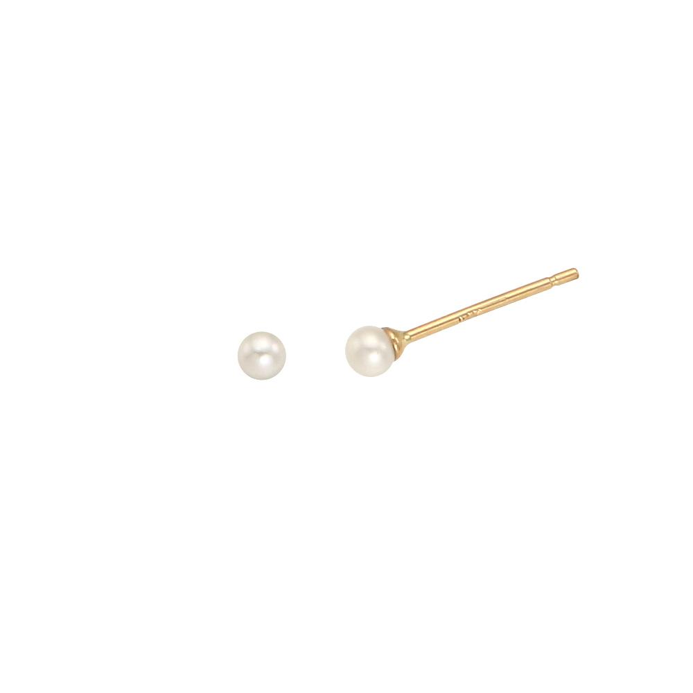 Lloyd Freshwater Pearl 2Mm Earrings Lpfl4C02G