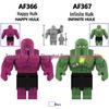 Green Giant Series Minifigure Building Block Set SF366-367