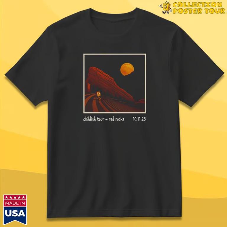 Lane 8 Childish Morrison, CO October 11 2025 Concert T-Shirt Unisex T-Shirt M