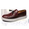 Fashion Personalized Lazy Shoes 2025 Spring and Autumn New Loafers Cover Feet One Pedal Flat Shoes Men's Large Size 47 Board Shoes