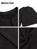 Unisex Retro Wool Henley Long Sleeve T-Shirt - Loose Fit Autumn Base Layer