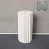 Multi-size Paper Folding Cylinder White Cake Stand Creative Dessert Table Stand  Wedding Decoration