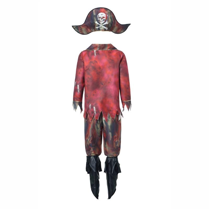 Couple, Ghost Bride Halloween Costume Pirates of the Caribbean Captain Bloodstained Zombie Male Pirate Play