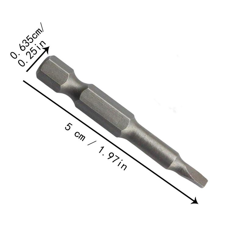 Screwdriver Bit Set 5 Pcs Special-shaped Screwdriver Set Y-Type U-shaped Triangle 3-Point Screwdriver Bit for Repair