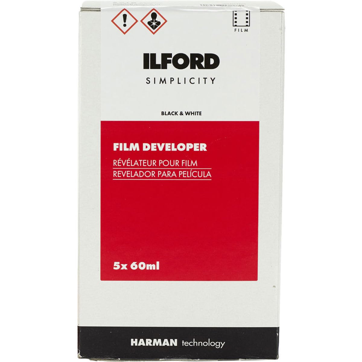 

Проявник Ilford Simplicity 60мл 5 пакет. 1178870