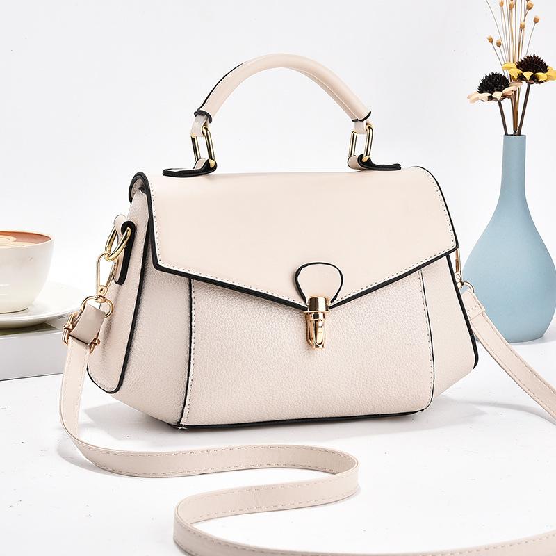 Pu small square bag women's 2025 new bag high-end sense versatile shoulder messenger bag fashionable women's small bag women's bag tide