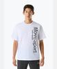 MUBEUSEUPOCHEUBAIDESANGTEU Wording Graphic Woven Short Sleeve T-Shirt White Vs123Ets12