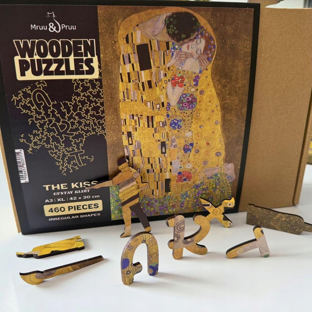 The Kiss Puzzle Gustav Klimt XL | The Kiss Picture Puzzle