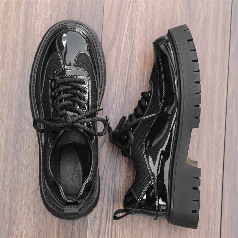 Fashion Hot Sale Men Casual Shoes Genuine Leather Male Sneakers Lightweight Formal Dress Footwear Breathable Mens Walking Shoes Trainers