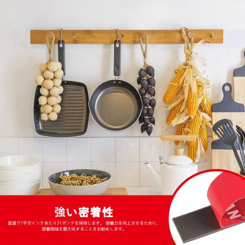 iQIHAN Super Strong Double-Sided Tape, Double-sided Tape for Work, Strong Double-Sided Tape, Width 10mm X Thickness 0.64mm X Length 10m, Double-Sided