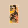 Retro Tattoo Girl Mobile Phone Case for Samsung Galaxy S25 S24 S23 S22 S21Plus FE Ultra Clear Colorful Cover Pretty Smartphone