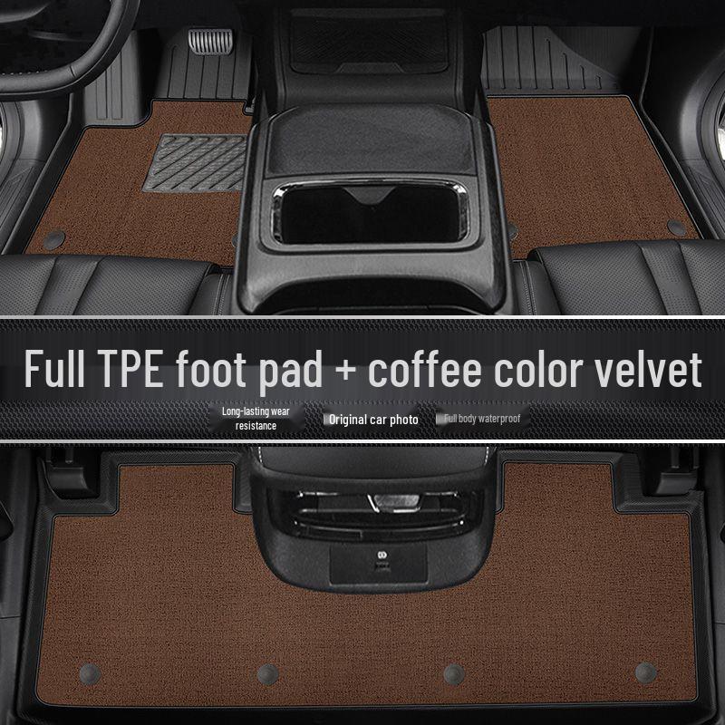 Fengshen L7 TPE Full Coverage Floor Mats: Driver's Foot Pad, Carpet, and Trunk Mat