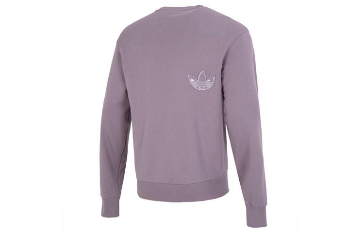 adidas Originals Adi Color Sweatshirts Men's Purple Crew Neck Moderate Regular HS1997
