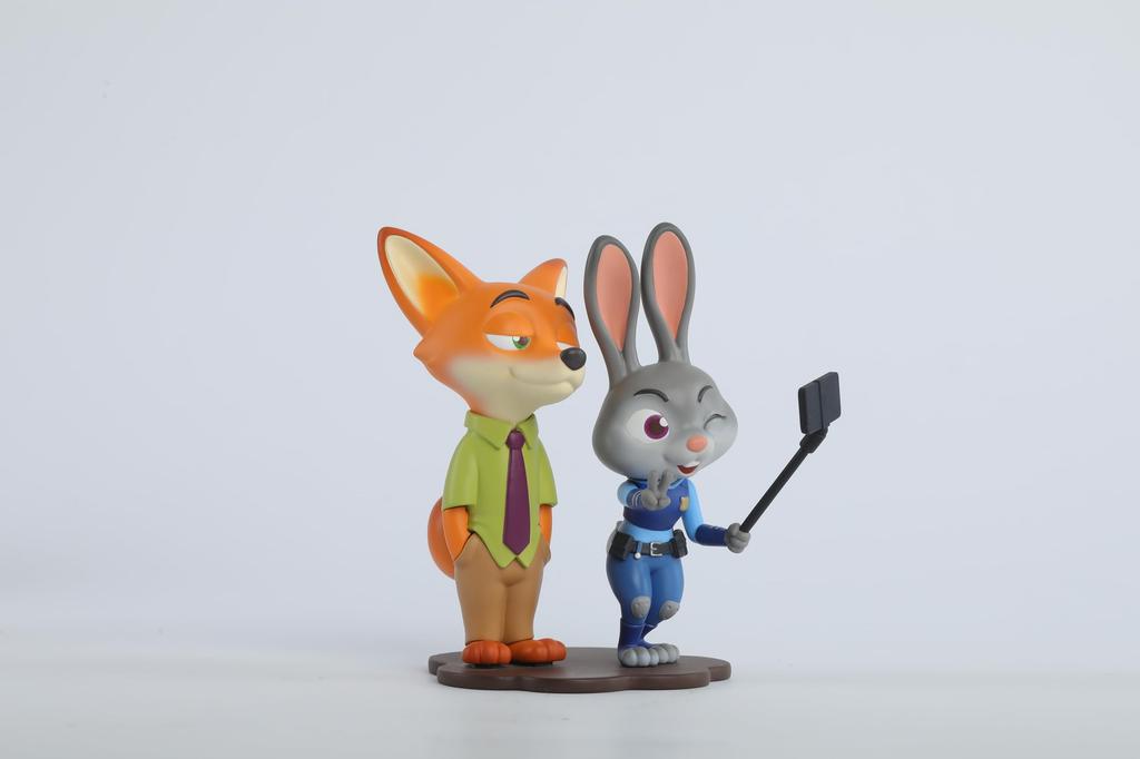 52TOYS BLINDBOX Zootopia Best Partners PVC ABS Trading Box of 6 & Figures,