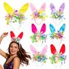 Children Headwear Comfortable Rabbit Ear Headband Animal Headband Stylish Easter Party Photo Prop For Easter Egg Hunt Party